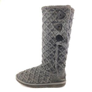 UGG Lattice Cardy Cuffable Knit Tall Winter Boots 7